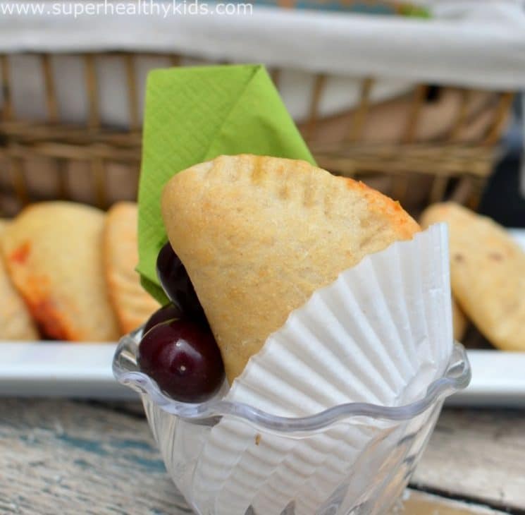 Healthy and delicious calzones made of whole wheat!